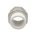 Муфта комб. разъемная, вн 32х1 1/4" EVER® plast  БЕЛЫЙ (Россия) UPF 012 32 04 00 W