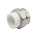 Муфта комб. разъемная, вн 32х1 1/4" EVER® plast  БЕЛЫЙ (Россия) UPF 012 32 04 00 W