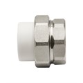Муфта комб. разъемная, вн 32х1 1/4" EVER® plast  БЕЛЫЙ (Россия) UPF 012 32 04 00 W