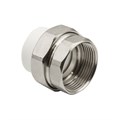 Муфта комб. разъемная, вн 32х1 1/4" EVER® plast  БЕЛЫЙ (Россия) UPF 012 32 04 00 W