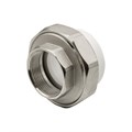 Муфта комб. разъемная, вн 50х1 1/2" EVER® plast  БЕЛЫЙ (Россия) UPF 012 50 05 00 W