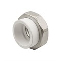 Муфта комб. разъемная, вн 50х1 1/2" EVER® plast  БЕЛЫЙ (Россия) UPF 012 50 05 00 W