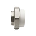 Муфта комб. разъемная, вн 63х2" EVER® plast  БЕЛЫЙ (Россия) UPF 012 63 06 00 W