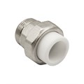 Муфта комб. разъемная, нар 20х3/4" EVER® plast  БЕЛЫЙ (Россия) UPF 013 20 02 00 W