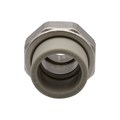 Муфта комб. разъемная, нар 32х1'' EVER® plast  СЕРЫЙ (Россия) UPF 013 32 03 00 G