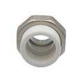 Муфта комб. разъемная, нар 40х1 1/4" EVER® plast  БЕЛЫЙ (Россия) UPF 013 40 04 00 W
