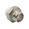 Муфта комб. разъемная, нар 40х1 1/4" EVER® plast  БЕЛЫЙ (Россия) UPF 013 40 04 00 W