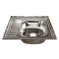Мойка 60х50 (0,6) прав вып 3 1/2 MIXLINE 16см  с сифоном 538193