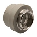 Муфта комб. вн 50х1 1/2'' под ключ EVER® plast  СЕРЫЙ (Россия) UPF 010 50 05 00 G