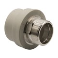 Муфта комб. нар 50х1 1/2'' под ключ EVER® plast  СЕРЫЙ (Россия) UPF 009 50 05 00 G