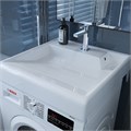 Раковина над стиральной машиной "Престиж - 60*60" ш*г, с кронштейнами   (Kirovit) 4630055556212