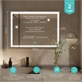 Зеркало MIXLINE "Ливия-2" 800*600 (ШВ) сенсорный выключатель, светодиодная подсветка + подогрев ФР-00001193