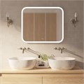Зеркало MIXLINE "Стив-2" 800*685 (ШВ) сенсорный выключатель, светодиодная подсветка + подогрев ФР-00001503