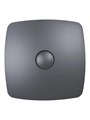 Вентилятор вытяжной D100 RIO 4С с обратным клапаном Dark gray metal DICITI RIO 4C Dark gray metal