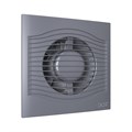Вентилятор вытяжной D100 SLIM 4С dark gray metal с обратным клапаном  DICITI SLIM 4C Dark Gray metal
