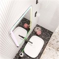 Зеркало MIXLINE "Мальта" RGB 550*800 (ШВ) сенсорный выключатель, МУЛЬТИ-ЦВЕТ LED-00002511