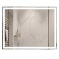 Зеркало MIXLINE "Норма-Лайт" 800*600 (ШВ) ал. профиль, сенсорный выключатель,светодиодная подсветка LED-00002595