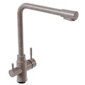 Смеситель для кухни 35к MIXLINE ML-GS13 (302) песочный с вых. для питьевого фильтра ML-GS13 (302)