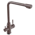 Смеситель для кухни 35к MIXLINE ML-GS13 (307) терракотовый с вых. для питьевого фильтра ML-GS13 (307)