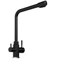 Смеситель для кухни 35к MIXLINE ML-GS13 (308) черный с вых. для питьевого фильтра ML-GS13 (308)