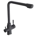 Смеситель для кухни 35к MIXLINE ML-GS13 (309) темно-серый с вых. для питьевого фильтра ML-GS13 (309)