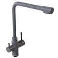 Смеситель для кухни 35к MIXLINE ML-GS13 (342) графит с вых. для питьевого фильтра ML-GS13 (342)