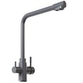 Смеситель для кухни 35к MIXLINE ML-GS13 (342) графит с вых. для питьевого фильтра ML-GS13 (342)