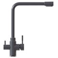 Смеситель для кухни 35к MIXLINE ML-GS13 (342) графит с вых. для питьевого фильтра ML-GS13 (342)