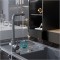 Смеситель для кухни 35к MIXLINE ML-GS13 (342) графит с вых. для питьевого фильтра ML-GS13 (342)