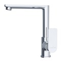 Смеситель для кухни 35k MIXLINE ML26-032 "Life" высокий излив боковая ручка ML26-032