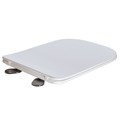 Сиденье для унитаза  WAVE QUADRO дюропласт, микролифт БЕЛЫЙ глянец 551230