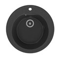 Мойкa ML-GMS01 СТАНДАРТ круглая, черный (308), 470мм (глуб. чаши 180) 00-00002350