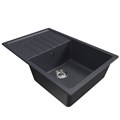 Мойка ML-GM19 КОМФОРТ с крылом, антрацит  (343),  750*500*200мм 00-00009405