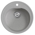 Мойкa ML-GM11 КОМФОРТ круглая, серая (310), 500мм (глуб. чаши 180) 00-00009304
