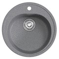 Мойкa ML-GM11 КОМФОРТ круглая, темно-серая (309), 500мм (глуб. чаши 180) 00-00009303
