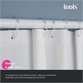 Штора для ванной полиэтилен IDDIS P02PE18i11 Promo  180*200 белая c кольцами P02PE18i11