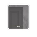 Зеркало MIXLINE "Стив-3" 600*700 (ШВ) сенсорный выключатель, часы + подогрев LED-00002843