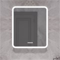 Зеркало MIXLINE "Стив-3" 600*700 (ШВ) сенсорный выключатель, часы + подогрев LED-00002843