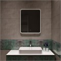 Зеркало MIXLINE "Стив" 600*700 (ШВ) сенсорный выключатель, светодиодная подсветка LED-00002840