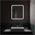 Зеркало MIXLINE "Стив" 600*700 (ШВ) сенсорный выключатель, светодиодная подсветка LED-00002840
