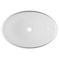 Раковина накладная на столешницу WAVE Comfort 600*400*150 ш*г*в без перелива,белый,овал 552546