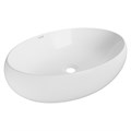 Раковина накладная на столешницу WAVE Comfort 600*400*150 ш*г*в без перелива,белый,овал 552546