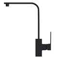 Смеситель для кухни 35k MIXLINE ML34-032 "Solo Black" высокий излив, боковая ручка ЧЕРНЫЙ ML34-032