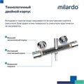 Душевая система термостат Milardo ILSSBTHM89 "Ideal Spa" лейка "Тропический душ" ХРОМ ILSSBTHM89