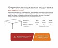 Каркас для душевого поддона Antika 0,7*0,7*0,15 (квадрат) (ВИЗ) КР-700