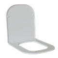 Сиденье для унитаза  WAVE STRONG дюропласт, микролифт, БЕЛЫЙ глянец 553615