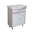 Тумба д/ванной "ВЕРСАЛЬ-55" белое дерево под раковину Элеганс-55 (Rosa) (ПВХ) НФ-00005660