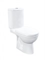 Унитаз-компакт "Орфей" белый (гориз, нижн, сид.дюро м/лифт,быстр., 2-кн арм) (Kirovit) 79798