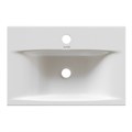 Раковина накладная на столешницу WAVE Trend 450*300*100 ш*г*в с отв под смеситель,белый,прямоуг 554713