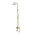 Душевая система 35к IDDIS AIGMG3Fi06 "Aiger" лейка "Тропический душ", ЗОЛОТО матовый AIGMG3Fi06